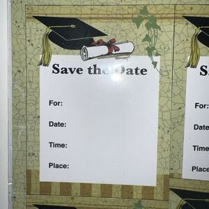 Graduation Save the Date Magnet Write In‎ 18 Magnets New